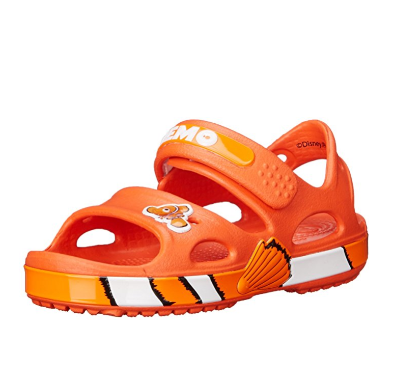 卡洛驰Crocs Crocband II Finding Dory儿童凉鞋, 现仅售$12.71