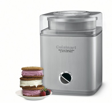 Cuisinart ICE-30BC Pure Indulgence 2-Quart Automatic Frozen Yogurt, Sorbet, and Ice Cream Maker, only $44.99 , FREE Shipping