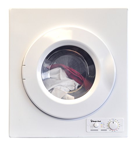 Magic Chef MCSDRY1S 2.6 cu. ft. Laundry Dryer, White, Only $199.00, You Save $30.00(13%)