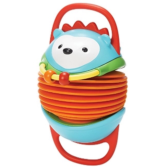 Skip Hop Baby Explore and More Musical Instrument Accordion Toy, Multi, Hedgehog $12.00 FREE Shipping on orders over $25