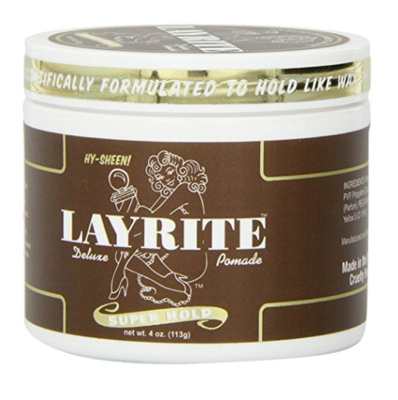 LAYRITE Pomade Super Hold 復古髮油 113g, 現僅售$11.98
