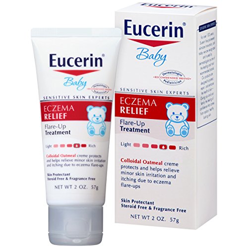 Eucerin 婴儿缓解湿疹治疗软膏，2 oz/57g，原价$8.59，现仅售$4.75，免运费