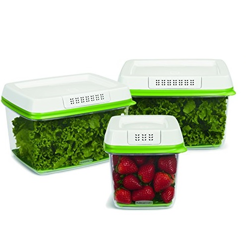 Rubbermaid FreshWorks Produce Saver 3-piece Set, Only $17.58