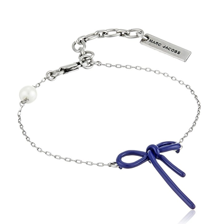 MARC JACOBS Enamel Bow Chain Bracelet only $43.65