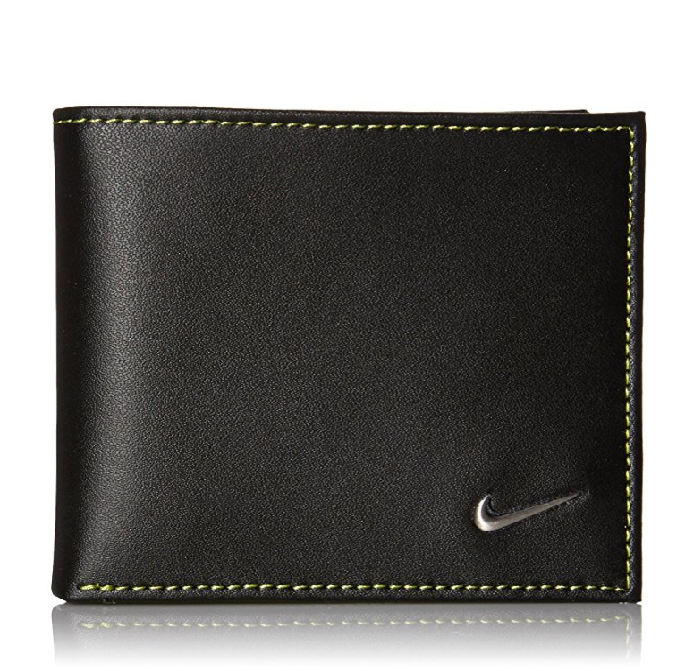 Nike 耐克 Blocked Billfold Wallet 男士真皮錢包, 現僅售$18.15