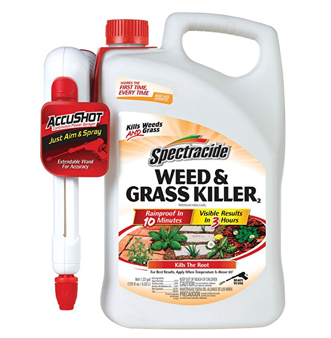 Spectracide Weed & Grass Killer2 (AccuShot Sprayer) only $5.99