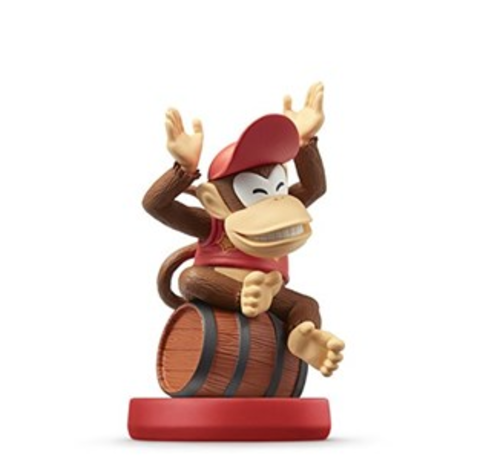 Nintendo 任天堂 Diddy Kong amiibo 手办, 现仅售$4.88