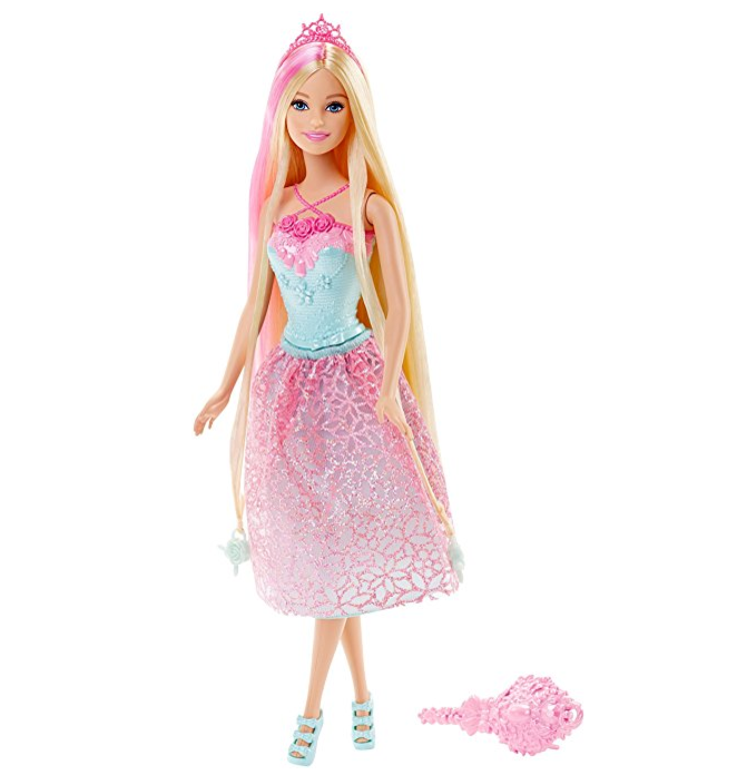 Barbie Endless Hair Kingdom Princess Doll, Pink only $7.07