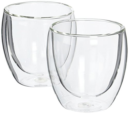 Bodum Pavina 8-Ounce Double Wall Glass, Pack of 2, Small, Clear, Only $11.40