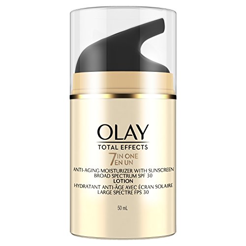 Olay Total Effects 7 in One, Anti-Aging Moisturizer with SPF 30, 1.7 Fl Oz, Only $8.99