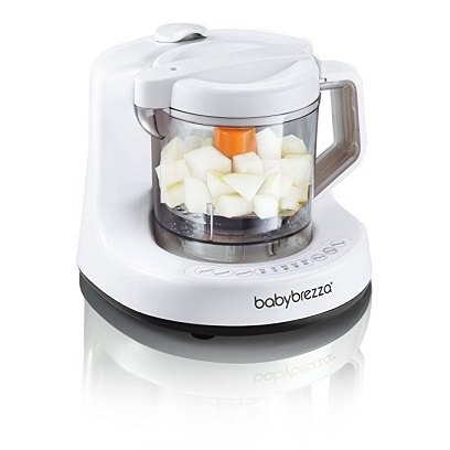 Baby Brezza One Step Baby Food Maker, White/Gre, only $58.13, free Shipping