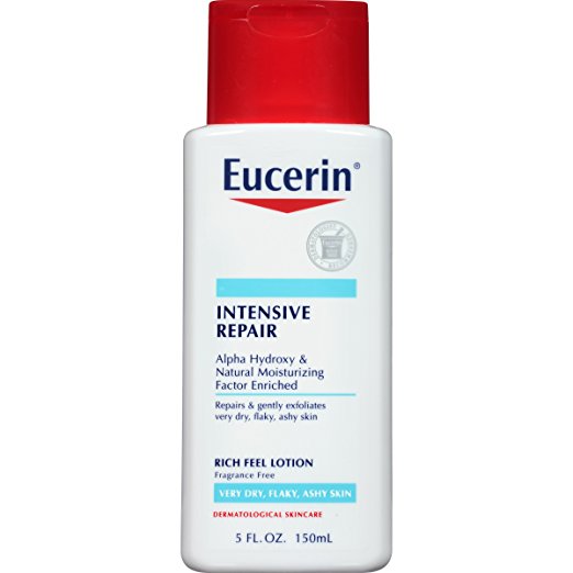 Eucerin Lotion, Intensive Repair, 16.9 Ounce Bottle (Pack of 3),only $17.98 after automatic discount at checkout.