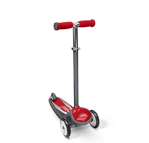 Radio Flyer Color FX EZ Glider 3 Wheel Scooter, red only $31.99