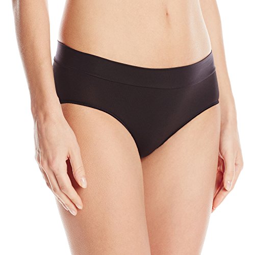 Maidenform Women's Smooth Hipster, Black, Large/7, Only $2.87, You Save $8.63(75%)