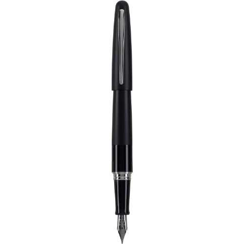 Pilot Metropolitan Collection Fountain Pen, Black Barrel, Classic Design, Medium Nib, Black Ink (91107), Only $9.39