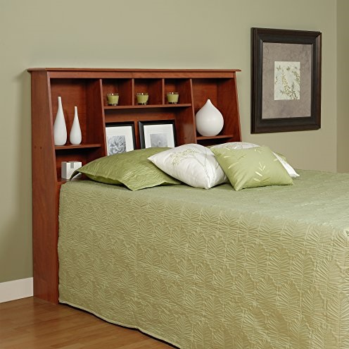 Prepac Cherry Full/Queen Tall Slant-Back Bookcase Headboard, Only $95.35, free shipping