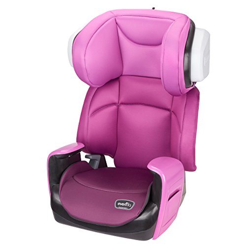 Evenflo Spectrum 2-in-1 Booster Car Seat, Poppy Pink, Only $29.69, You Save $30.30(51%)