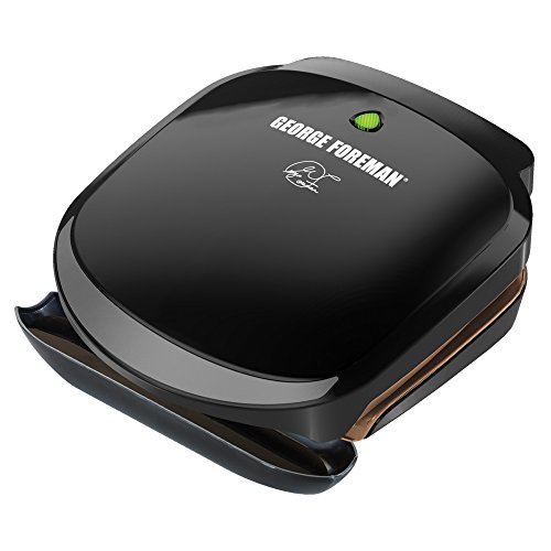 George Foreman GR136B 2-Serving Classic Plate Grill and Pannini Press, Black, Only $11.65