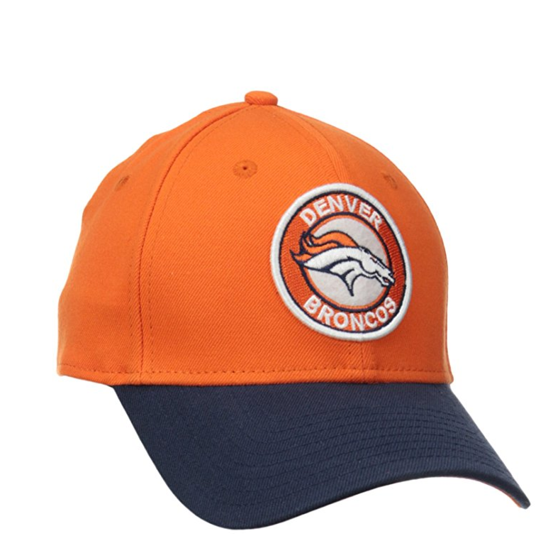 New Era NFL Denver Broncos 可调节棒球帽, 现仅售$10.05
