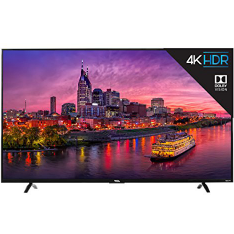 TCL 55P607 55-Inch 4K Ultra HD Dolby Vision HDR Roku Smart LED TV (2017 Model) $599.99