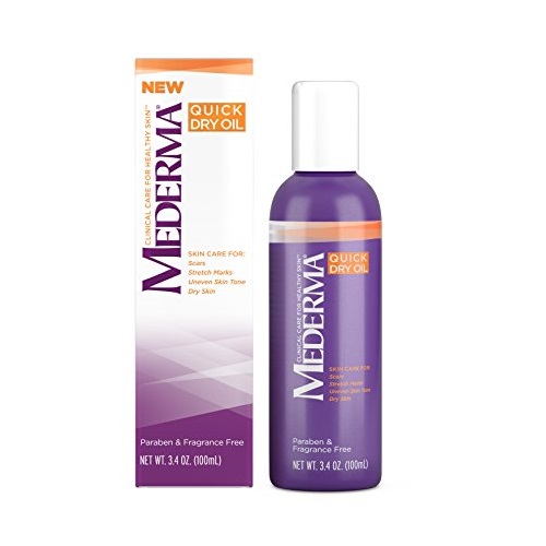 Mederma Quick Dry Oil - for scars, stretch marks, uneven skin tone and dry skin - #1 scar care brand - fragrance-free, paraben-free - 3.4 ounce, Only $6.18, free shipping after  using SS