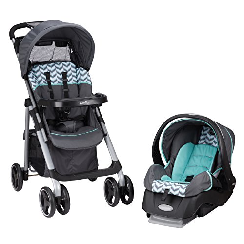 Evenflo Vive 婴儿推车+提篮安全座椅旅行套装，原价$169.99，现仅售$103.17，免运费。