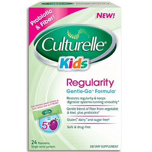 Culturelle Kids Packets Regularity Gentle-Go Formula, Once Per Day Dietary Supplement, Contains Lactobacillus GG , 24 Count, Only $11.24, free shipping after clipping coupon and using SS