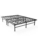 Zinus 14 Inch Elite SmartBase Mattress Foundation / for Big & Tall / Extra Strong Support / Platform Bed Frame / Box Spring Replacement / Sturdy / Quiet Noise Free / Non-Slip, Queen $79.99