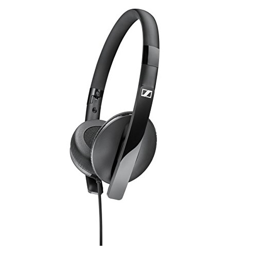 史低价！Sennheiser 森海塞尔HD 2.20s 贴耳式耳机，带麦克，原价$69.95，现仅售$39.99，免运费