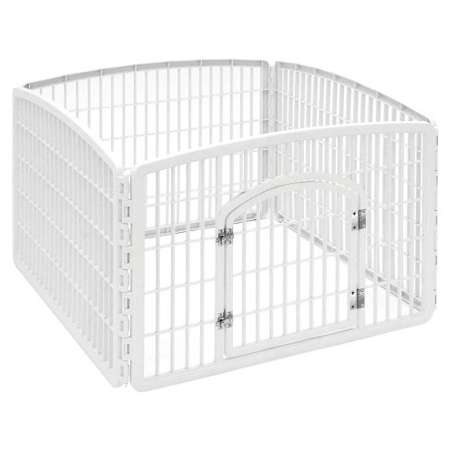 IRIS 24'' 4-Panel Pet Playpen with Door, Only $33.14, free shipping after clipping coupon
