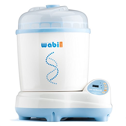 Wabi Baby奶瓶消毒、乾燥、除異味多功能機，還可用於存放奶瓶，原價$129.99，現僅售$99.99，免運費
