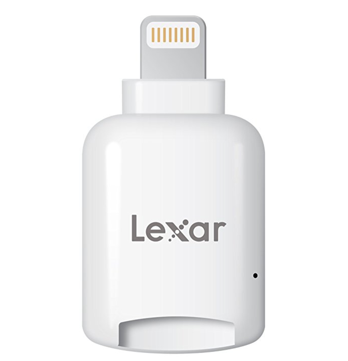 Lexar 雷克沙 Micro SD to Lightning LRWMLBNL 讀卡器, 現僅售$14.39