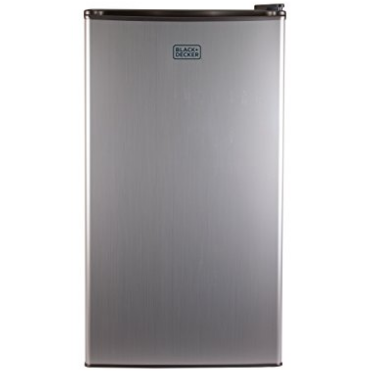 BLACK+DECKER BCRK32V Compact Refrigerator Energy Star Single Door Mini Fridge with Freezer, 3.2 Cubic Ft., VCM  $115.99