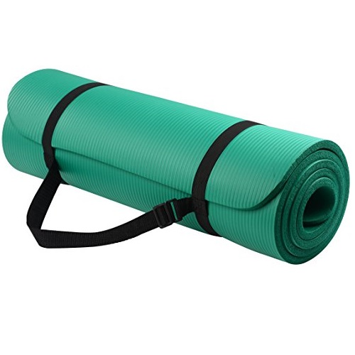 BalanceFrom Go Yoga All Purpose Anti-Tear Exercise Yoga Mat with Carrying Strap, Green, Only $12.12, You Save $7.83(39%)