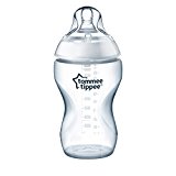 Tommee Tippee母乳自然感觉感温硅胶防胀气奶瓶310ml $7.99