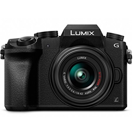 PANASONIC LUMIX G7 4K Mirrorless Camera, with 14-42mm MEGA O.I.S. Lens, 16 Megapixels, 3 Inch Touch LCD, DMC-G7KK (USA BLACK) $399.99 FREE Shipping