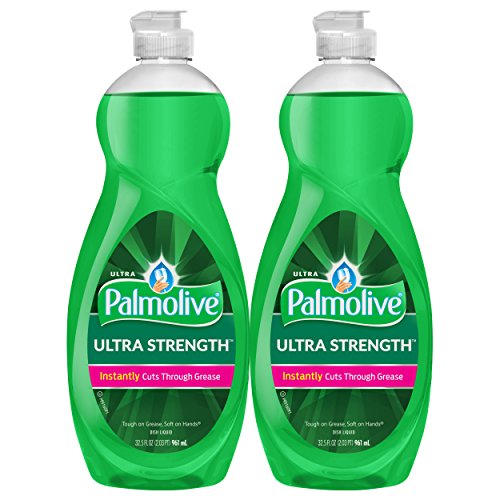 史低價！Palmolive 超強潔力洗碗液，32.5 oz/瓶，共 2瓶，現點擊coupon后僅售$3.89，免運費