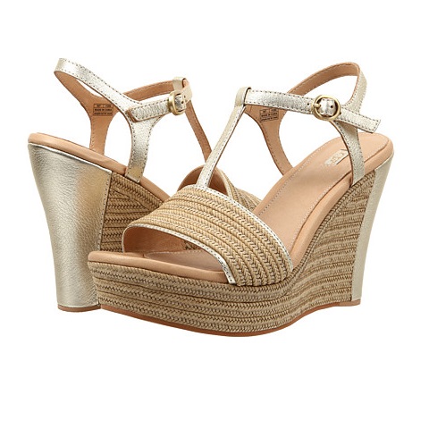 UGG Women's Fitchie Metallic  Wedge Sandal, Only $42.00, free shipping