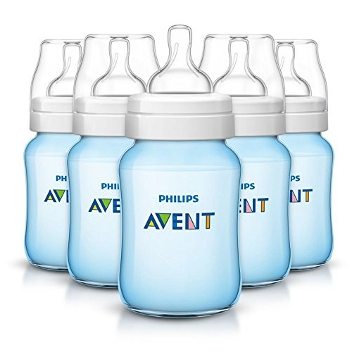 Philips飛利浦 AVENT 新安怡 藍色奶瓶，9oz款， 5個裝，原價$29.99，現僅售$17.25