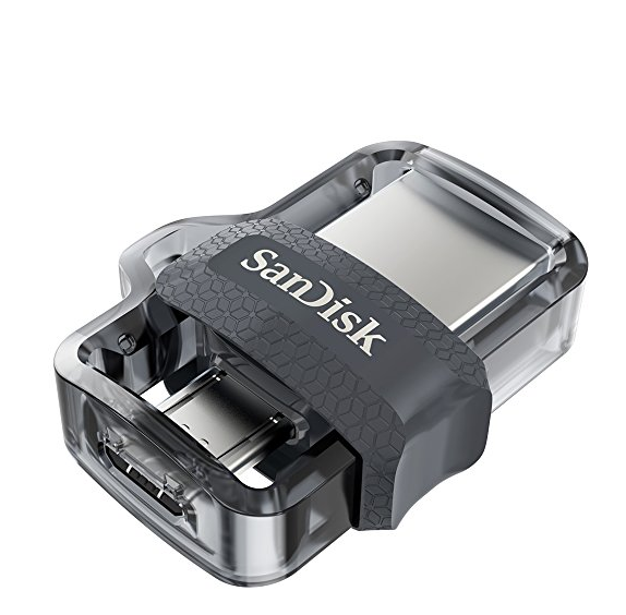 SanDisk Ultra 32GB Dual Drive m3.0 for Android Devices and Computers (SDDD3-032G-G46) only $10.36