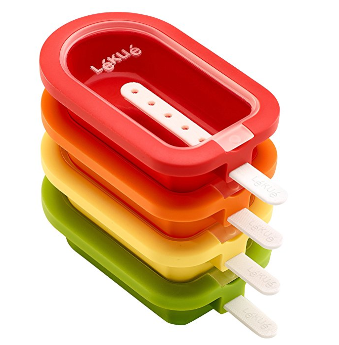 Lekue 4 Unit Stackable Ice Lollipop Mold only $15.99