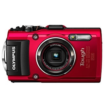 Olympus TG-4 16 MP Waterproof Digital Camera with 3-Inch LCD (Red) $299 FREE Shipping