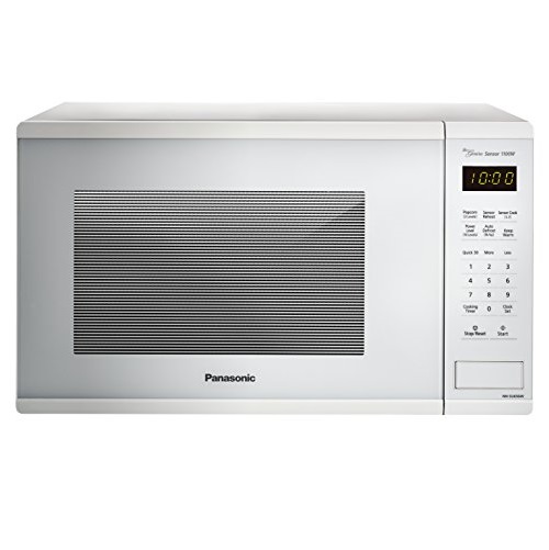 Panasonic NN-SU656W Countertop Microwave Oven with Genius Cooking Sensor and Popcorn Button, 1.3 cu. ft., White, Only $76.45, free shipping