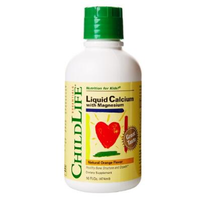 ChildLife Calcium with Magnesium Liquid, Orange, 16 Fl Oz $8.71