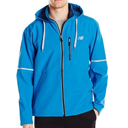 New Balance Men's Printed Soft Shell Bonded Hooded Jacket $19.29 FREE Shipping on orders over $25