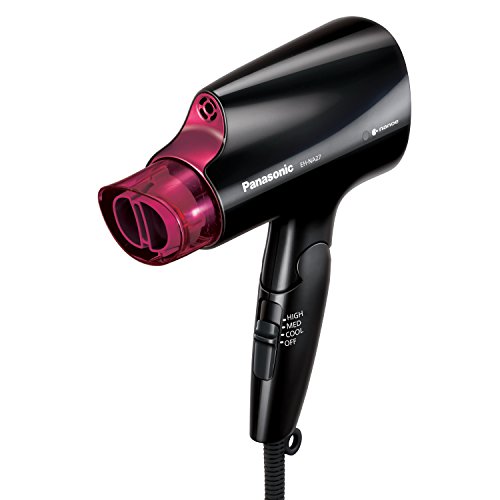 Panasonic Compact Hair Dryer with Folding Handle and Nanoe Technology for Smoother, Shinier Hair, 0.82 Pound,  EH-NA27-K,  Only $64.99 free shipping