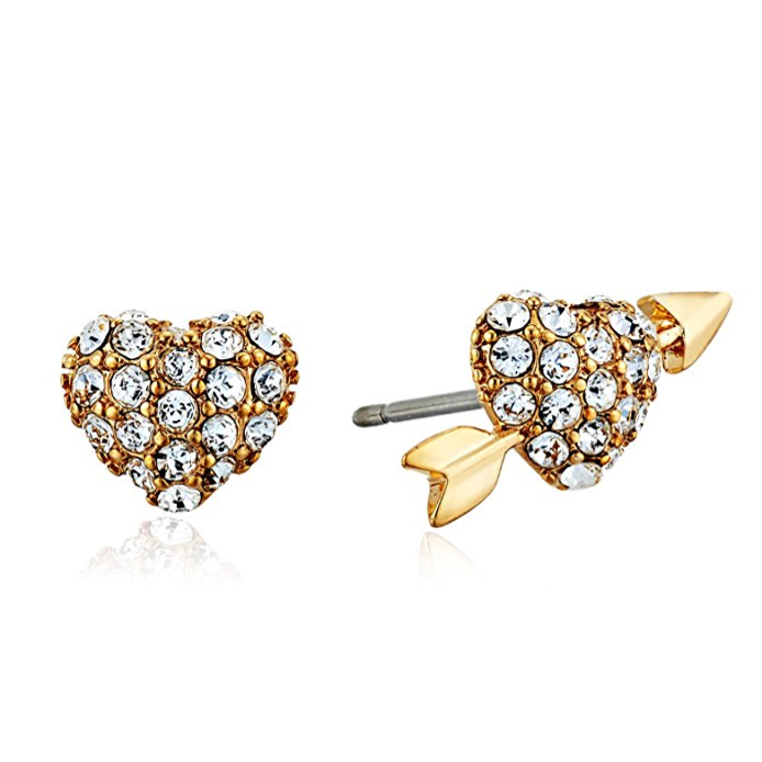 kate spade new york Heart and Arrow Stud Earrings only $18.84