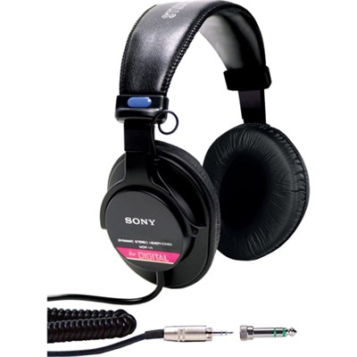 Sony MDR-V6 Studio Monitor Headphones with CCAW Voice Coil, only $59.99, free shipping