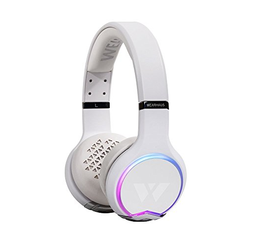 Wearhaus Arc Bluetooth Headphones with Customizable Lights, Touch Controls, and Wireless Audio Sharing - White only $149.99