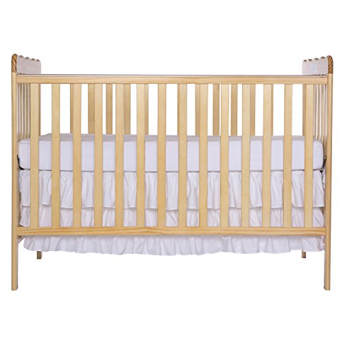 史低價！Dream On Me 經典款3合1實木嬰兒床 ，現僅售 $71.12， 免運費。三種顏色價格相近！